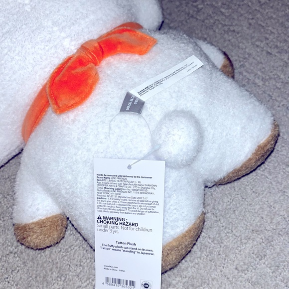 RJ Tattoon Large Plush - Picture 3 of 3